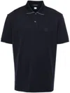 Cp Company Metropolis C.p. Company Metropolis Logo Cotton Polo Shirt In Blue