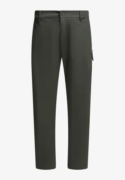 C.p. Company Metropolis Cargo Pants With Logo-patch In Gray