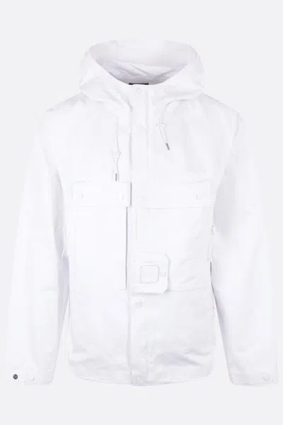 C.p. Company Metropolis Coats In White