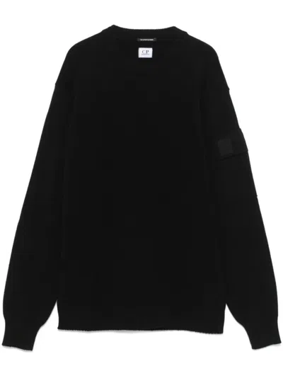 C.P. COMPANY METROPOLIS EXTRA FINE MERINO WOOL CREWNECK SWEATER