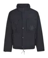C.p. Company Black Gore-tex Infinium™ Utility Down Jacket In Black