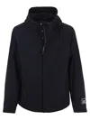C.p. Company Metropolis Hooded Jacket In Blue