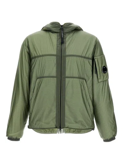 C.p. Company Metropolis Hooded Pocket Jacket In Green