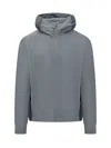 C.p. Company Ripstop-panels Zipped Hooded Jacket In Turbulence
