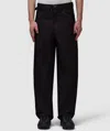 C.p. Company C.p.company Black Cotton Cargo Pant In Black