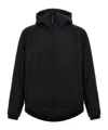 C.p. Company 'urban Series Pertex' Hooded Down Jacket In Black