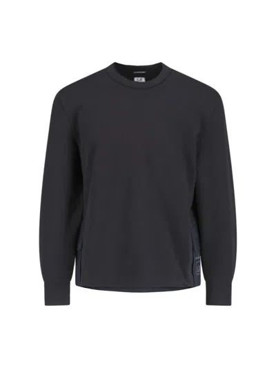 C.p. Company Metropolis Series Crew Neck Sweatshirt In Black
