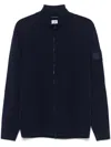 C.p. Company C.p.company Sweaters Black In 897 Sky Captain