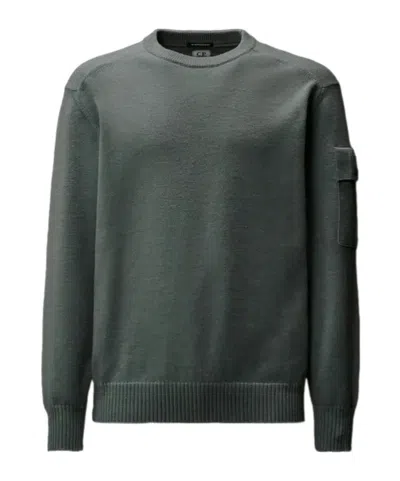 C.P. COMPANY METROPOLIS SERIES EXTRAFINE MERINO WOOL CREWNECK SWEATER