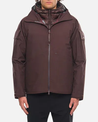 C.p. Company Metropolis Series Gore-tex 3l Infinium Zipped Anorak In Brown