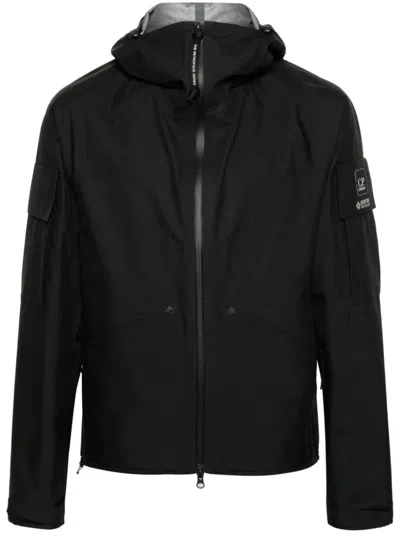 C.p. Company Metropolis Series Gore-tex Infinium Hooded Jacket Clothing In Black