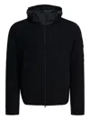 C.p. Company Metropolis Series Hooded-zipped Jacket In Black