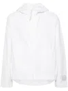 C.p. Company Metropolis Series Hyst Hooded Jacket In White