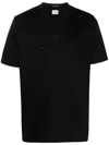 C.p. Company C.p.company Metropolis Series Mercerized Jersey Pocket T-shirt In Black
