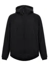 C.p. Company 'urban Series Pertex' Hooded Down Jacket In Black