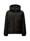 C.p. Company Metropolis Series Pertex Hooded Puffer Jacket In Black