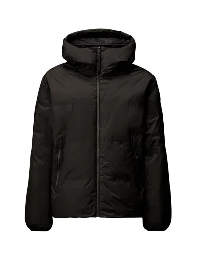 C.p. Company Metropolis Series Pertex Hooded Puffer Jacket In Black