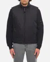 C.p. Company Metropolis Series Pertex Hooded Vest In Black