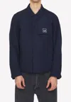 C.p. Company Metropolis Series Shirt In Navy