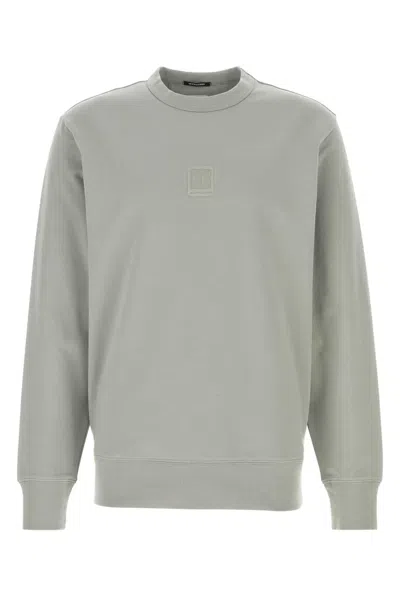C.p. Company Metropolis Series Stretch Fleece Crewneck Sweatshi In Neutral