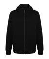 C.p. Company Metropolis Series Zip-up Hoodie In Black