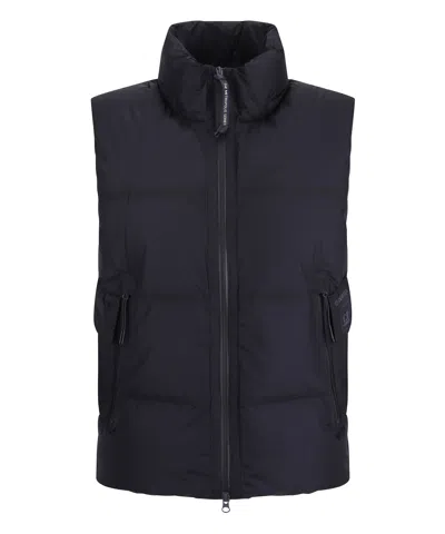 C.p. Company Metropolis Vest In Blue