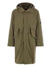 C.p. Company Micro Kei Explorer Coat In Gray