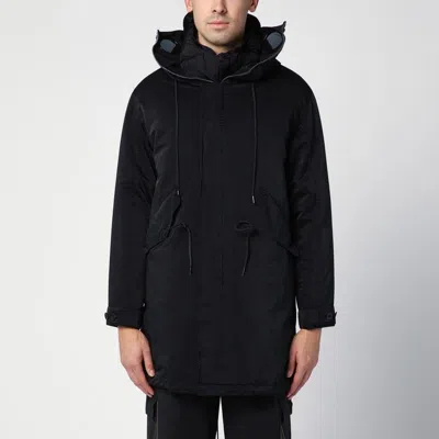 C.p. Company Micro Kei Explorer Parka Jacket In Black