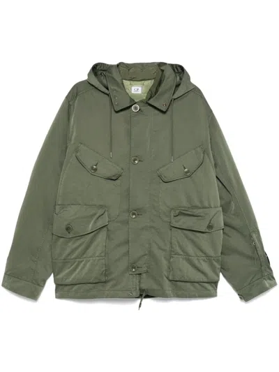 C.p. Company Micro Kei Mille Jacket In Grün