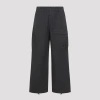C.p. Company C.p.company Grey Micro-reps Boxy Cotton Cargo Pants In Gray