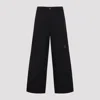 C.p. Company C.p.company Navy Blue Micro-reps Boxy Cotton Cargo Pants In Blue