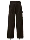 C.p. Company Microreos Boxy Cargo Pants In Brown