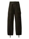 C.p. Company Microreps Boxy Cargo Pants In Brown