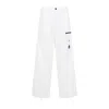 C.p. Company C.p.company Microreps Boxy Cargo Pants In White