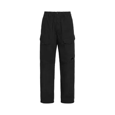 Pre-owned C.p. Company Micro-reps Boxy Lens Cargo Pants 'black' | Men's Size 56