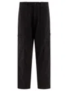 C.p. Company Black Microreps Boxy Lens Cargo Pants