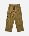 C.p. Company Microreps Peached Cargo Pants Capers In Green