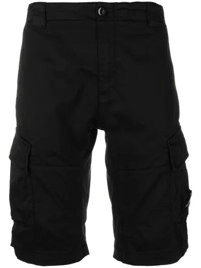 C.P. COMPANY MID-RISE CARGO SHORTS