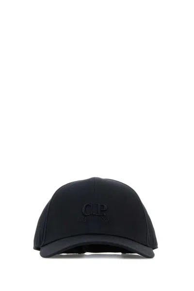 C.p. Company Midnight Blue Cotton Baseball Cap