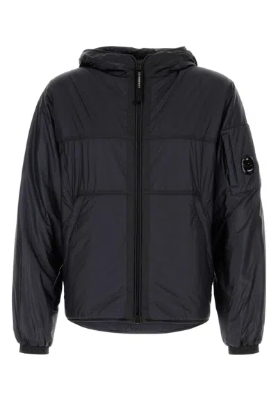C.P. COMPANY MIDNIGHT BLUE NYLON PADDED JACKET