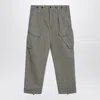 C.p. Company Military Green Cargo Pants In Cotton In Gray