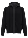 C.p. Company Mixed Cotton Sweaters And Cardigans Black