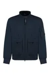 C.P. COMPANY MOCK NECK ZIPPED JACKET