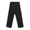 C.p. Company Modern Fit Black Trousers In Black