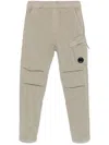 C.p. Company C.p.company Cp Company Lens-detail Cargo Pants In Beige