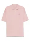 C.p. Company Multi Pattern-jacquard Polo Shirt In Pink