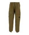 C.p. Company Cargo Pant In Microreps Peached In Green