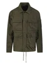 C.p. Company Multi-pocket Drawstring Jacket In Green