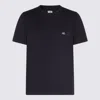 C.P. COMPANY NAVY BLUE COTTON T-SHIRT