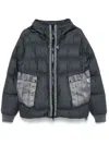 C.p. Company Medium Down Jacket In Bi-tm In Blue
